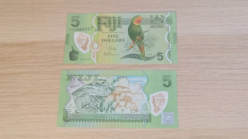 Banknote fiji 5 dollar - banknote,