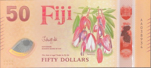 Fiji banknote fid dollar - fiji,