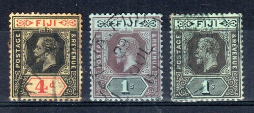 Fiji 1912 und x - fiji, 1s