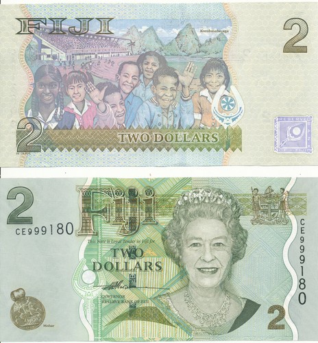 Fiji fidschi 2 dollars - /,