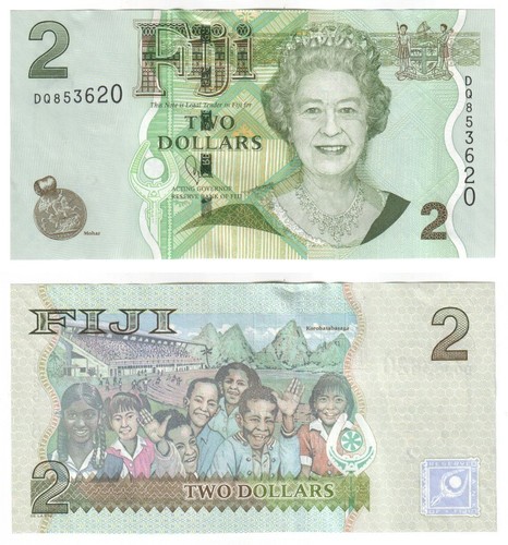 Fidschi dollar banknote - fidschi,