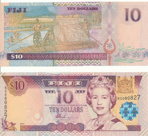 Fiji fidschi 10 dollars - fiji,