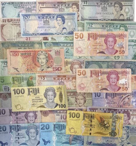 Fidschian dollar banknoten - fidschian,