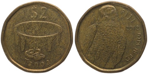 Fiji islands two dollars - fiji,
