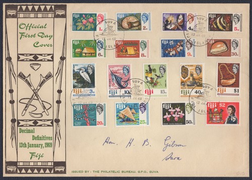 Fiji fidschi 1969 - fiji,