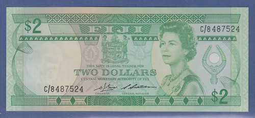 Banknote fiji fidschi inseln - banknote, 2