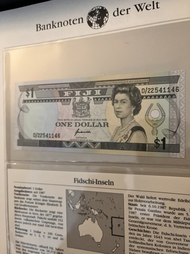 Fiji banknoten der - fiji,