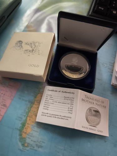 Fiji dollars 2012 treasures - fiji,
