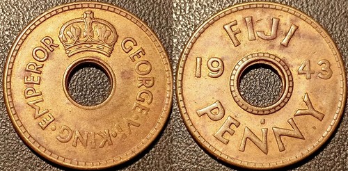 Fiji george penny 1943 - fiji, 1