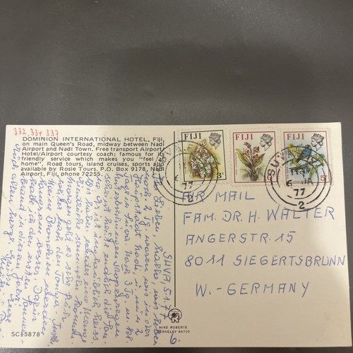 Fiji bild postkarte mif suva - bild,