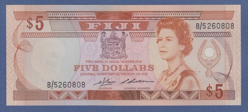 Banknote fiji dollar - banknote,