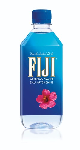 Flasche fiji wasser von - 1,