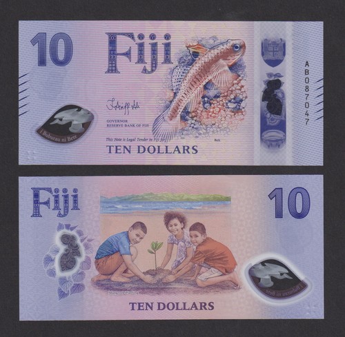 Unc fiji ten dollars - dollars, 2026
