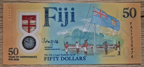 Fiji dollars 2020 - 50,
